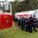 Empresarios donaron una autobomba a Bomberos Voluntarios