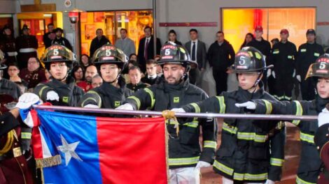 Quinta Compañía de Bomberos de Rancagua celebra 58 años de historia