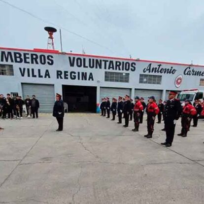 Bomberos Voluntarios de Regina celebraron su 65° aniversario