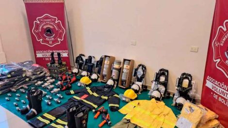 Bomberos invirtió 60 millones de pesos en equipamiento