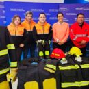 Entregan nuevo equipamiento para incendios estructurales
