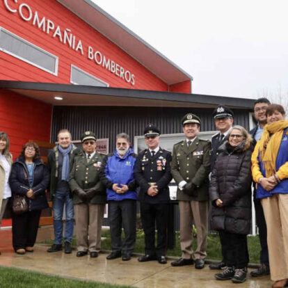 Inauguran el cuartel de la Sexta Compañía de Bomberos