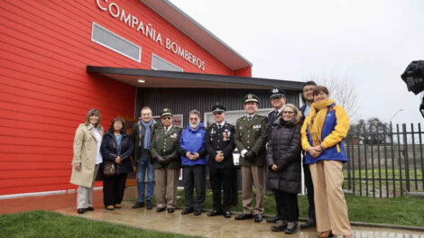 Inauguran el cuartel de la Sexta Compañía de Bomberos