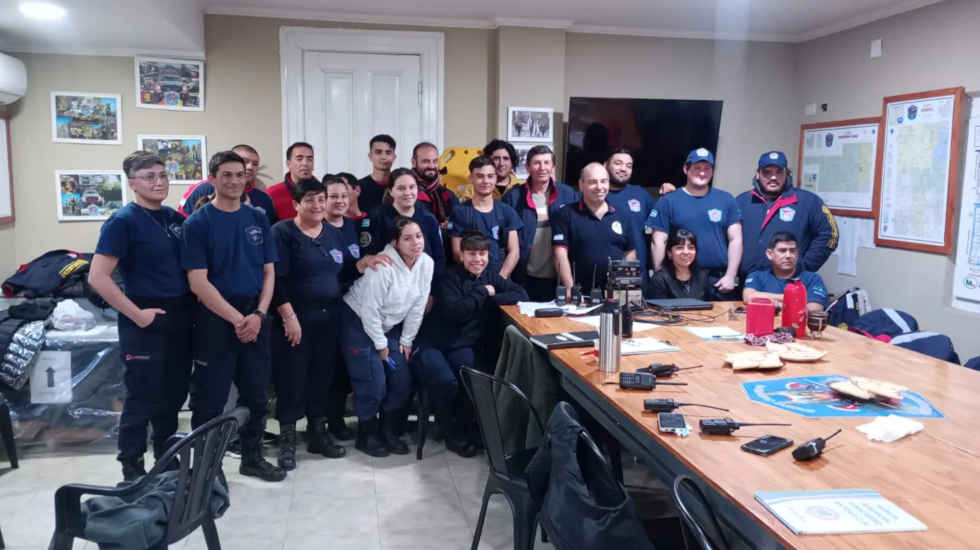Capacitación en comunicación para los Bomberos Voluntarios