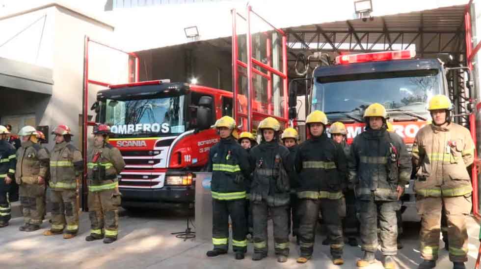 Se inauguró un nuevo cuartel de Bomberos en Bella Vista