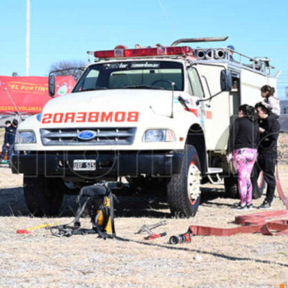 El Destacamento de Bomberos Voluntarios El Fortín cumplió un año