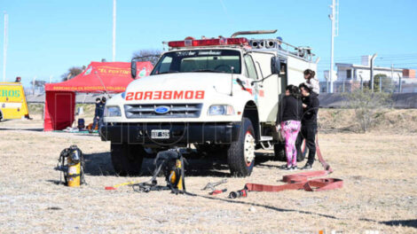 El Destacamento de Bomberos Voluntarios El Fortín cumplió un año