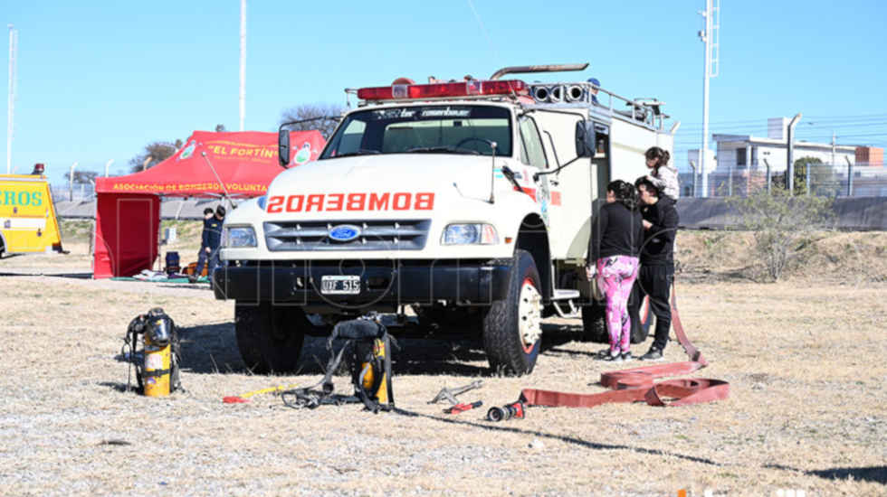 El Destacamento de Bomberos Voluntarios El Fortín cumplió un año