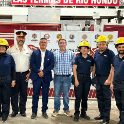 Pozo Hondo cuenta con bomberos voluntarios propios