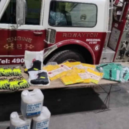 Bomberos Voluntarios de Pavón renovaron sus equipos de trabajo