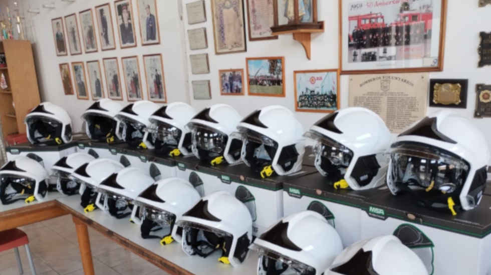 Bomberos Voluntarios recibió nuevo equipamiento