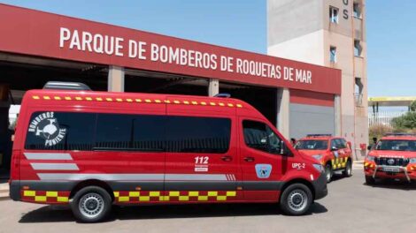 Bomberos del Poniente presenta cuatro nuevos vehículos