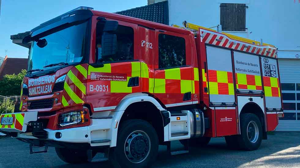 El Servicio de Bomberos de Navarra incorpora nuevos vehículos 