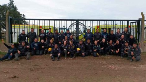 Bomberos avanza en su campo de entrenamiento y piensan en el futuro destacamento