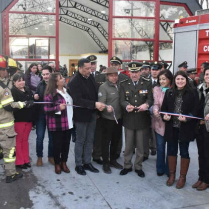 Moderna nueva sala de máquinas se inauguró en Bomberos la Isla