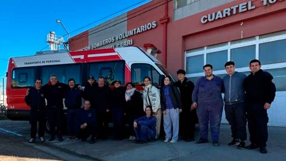 Bomberos de Olavarría reacondicionaron una unidad para General Cerri
