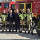 Bomberos de Badajoz incorpora una autobomba forestal pesada
