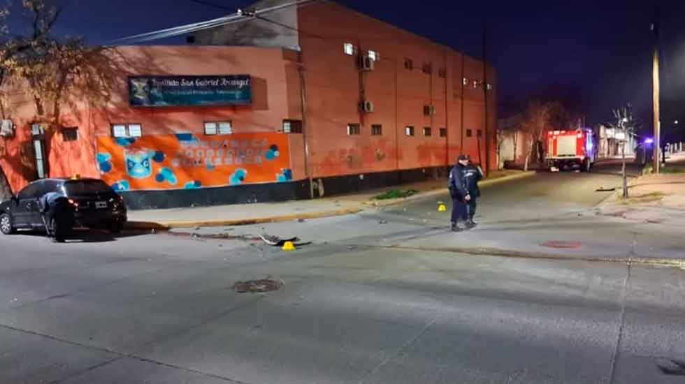 Camión de bomberos chocó cuando iba a apagar un incendio