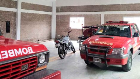Bomberos de Matheu: ampliación de instalaciones y nuevo autobomba