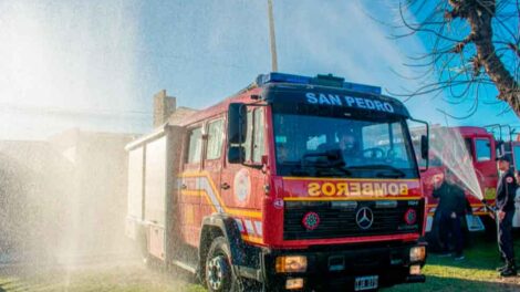 Bomberos Voluntarios celebró sus 66 años de vida