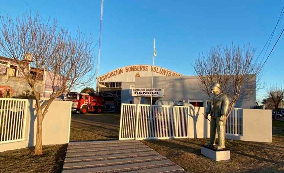 Bomberos Voluntarios de Rancul inauguraron la ampliación del Cuartel