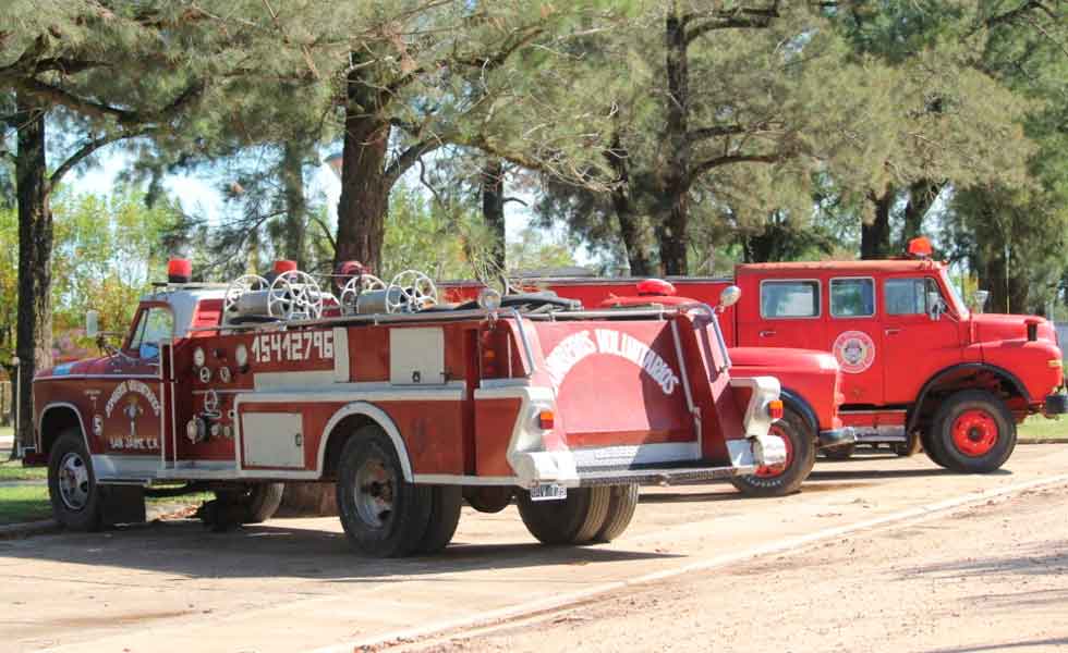 El cuartel de Bomberos Voluntarios de San Jaime de la Frontera está sin operatividad