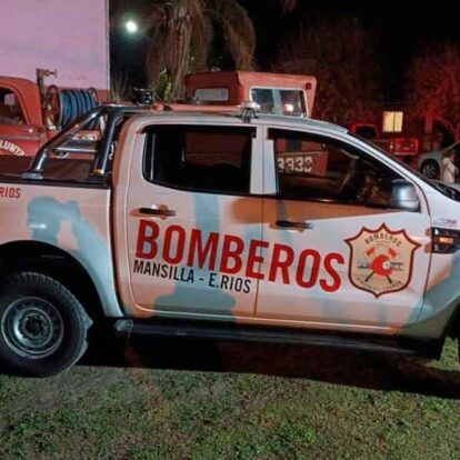 Nueva unidad para Bomberos Voluntarios de Gobernador Mansilla