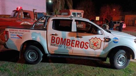 Nueva unidad para Bomberos Voluntarios de Gobernador Mansilla
