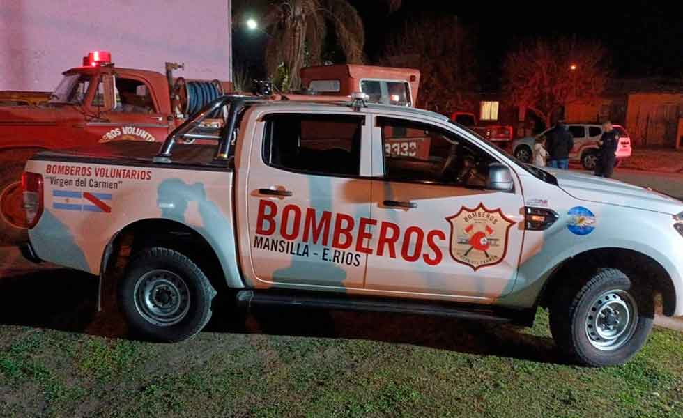 Nueva unidad para Bomberos Voluntarios de Gobernador Mansilla