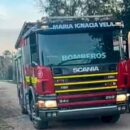 Bomberos voluntarios de María Ignacia Vela presentan su nuevo móvil 17