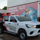 Bomberos Voluntarios presentaron nuevo móvil y kit forestal