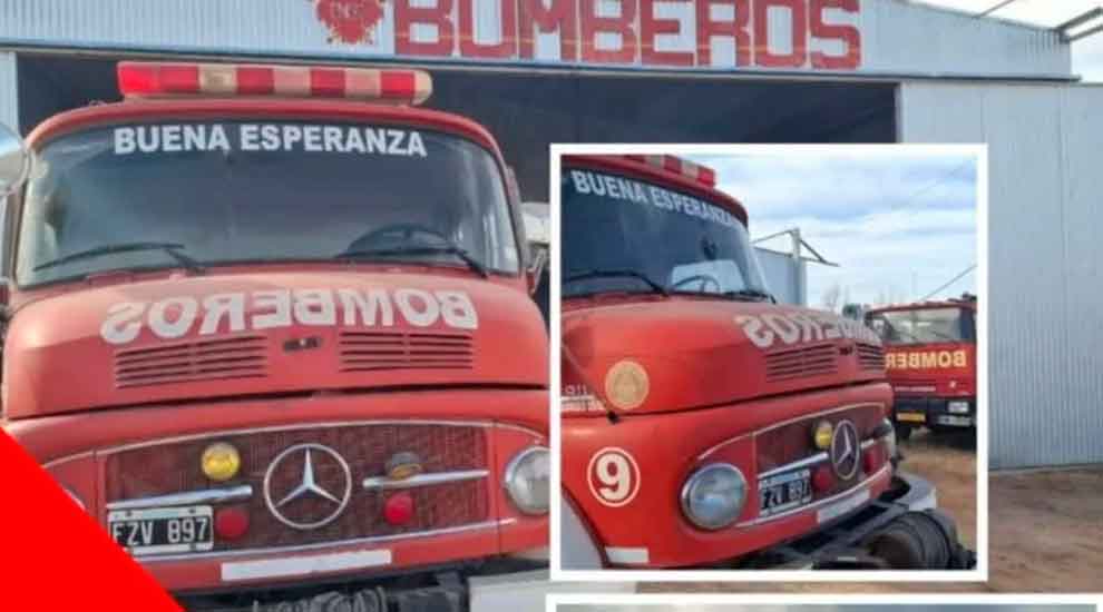 Bomberos venden sus autobombas para afrontar una deuda