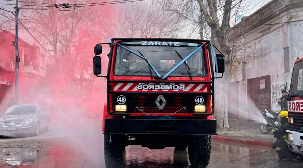 Los nuevos móviles de Bomberos están operativos