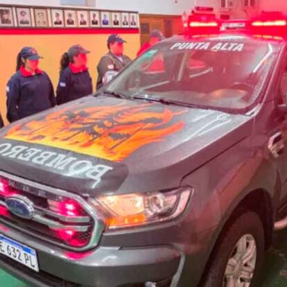 Nueva unidad para Bomberos Voluntarios de Punta Alta