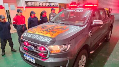 Nueva unidad para Bomberos Voluntarios de Punta Alta