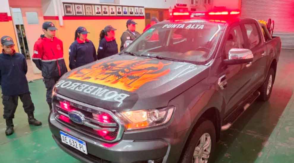 Nueva unidad para Bomberos Voluntarios de Punta Alta