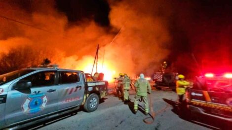 El Ministerio de Seguridad de la Nación fiscalizo el cuartel de bomberos