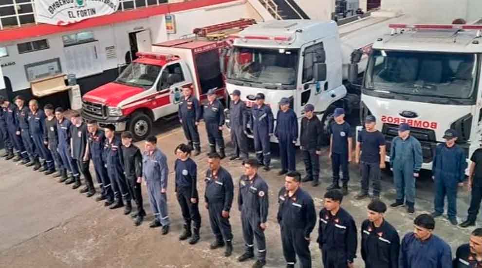 Desplazaron al jefe del cuartel de bomberos de El Fortín