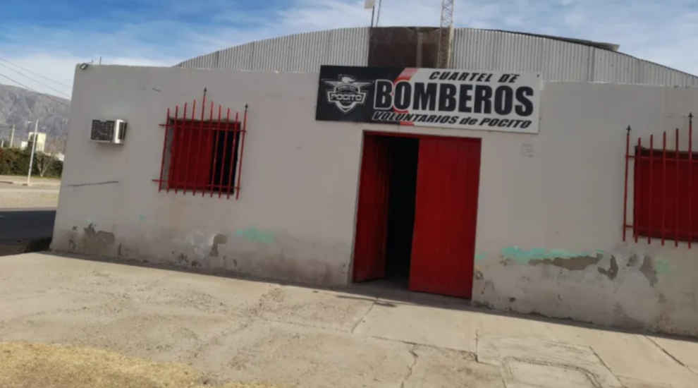 Grave ataque al cuartel de Bomberos de Pocito en medio de una pelea vecinal