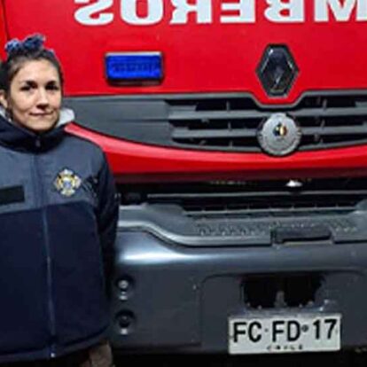 2a Compañía de Río Bueno cuenta con su primera mujer maquinista