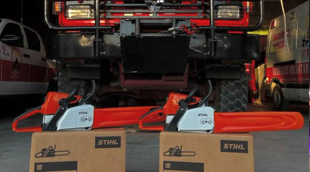 Nuevo equipamiento para los Bomberos Las Rosas