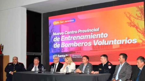 Santa Fe construirá un Centro de Entrenamiento para Bomberos en Gálvez