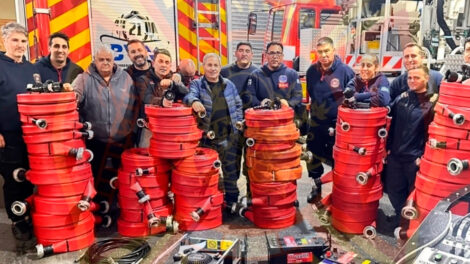 Bomberos Voluntarios de La Matanza incorporaron nuevo equipamiento