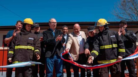 Inauguraron el nuevo cuartel de Bomberos de Panambí