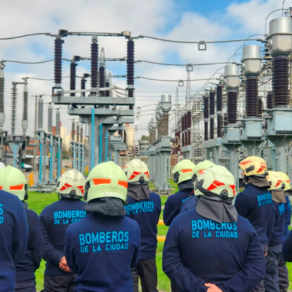 Bomberos de CABA participaron de una jornada de formación