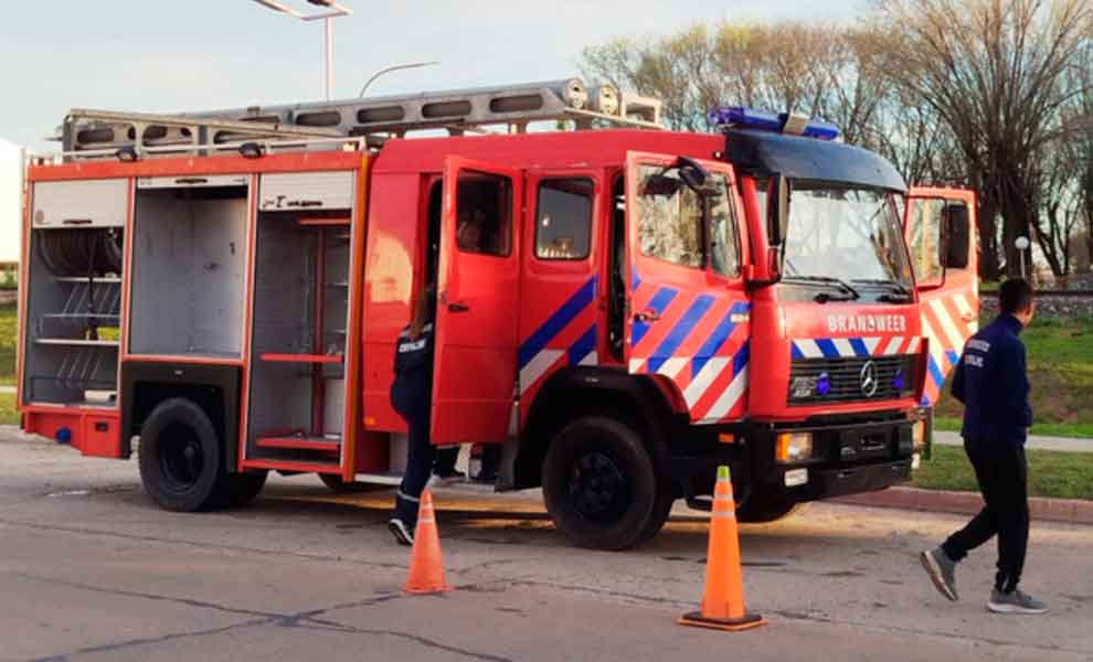 Los Bomberos Voluntarios de Empalme sumaron una autobomba