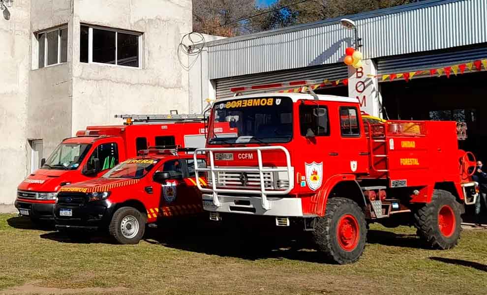Bomberos de Parera podrían ser alcanzados por el SIRCREB