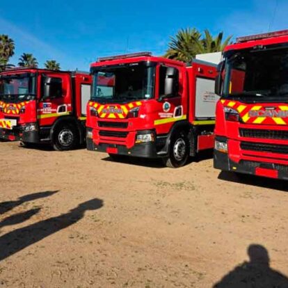 Bomberos del Maule recibió los primeros 5 carros BT del Gobierno Regional