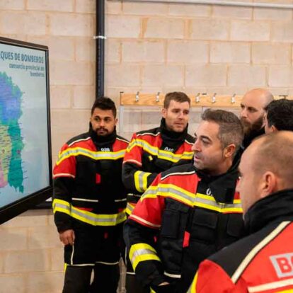 La Diputación anuncia la construcción de un nuevo parque de bombero