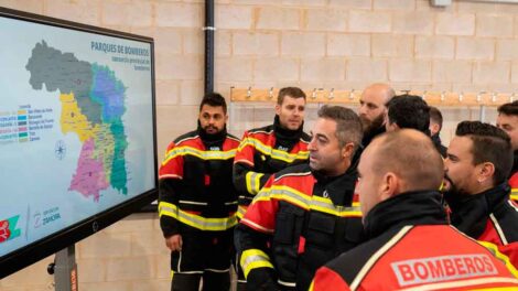 La Diputación anuncia la construcción de un nuevo parque de bombero
